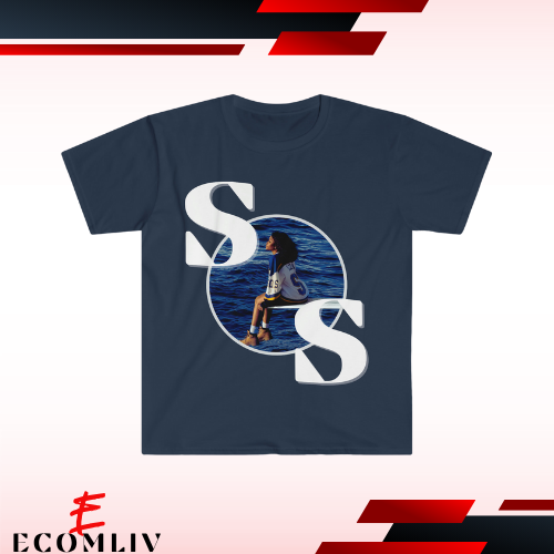 Sza Inspired T-Shirt, Ctrl Sos Era Tee, R&b Aesthetic Streetwear For Music Lovers